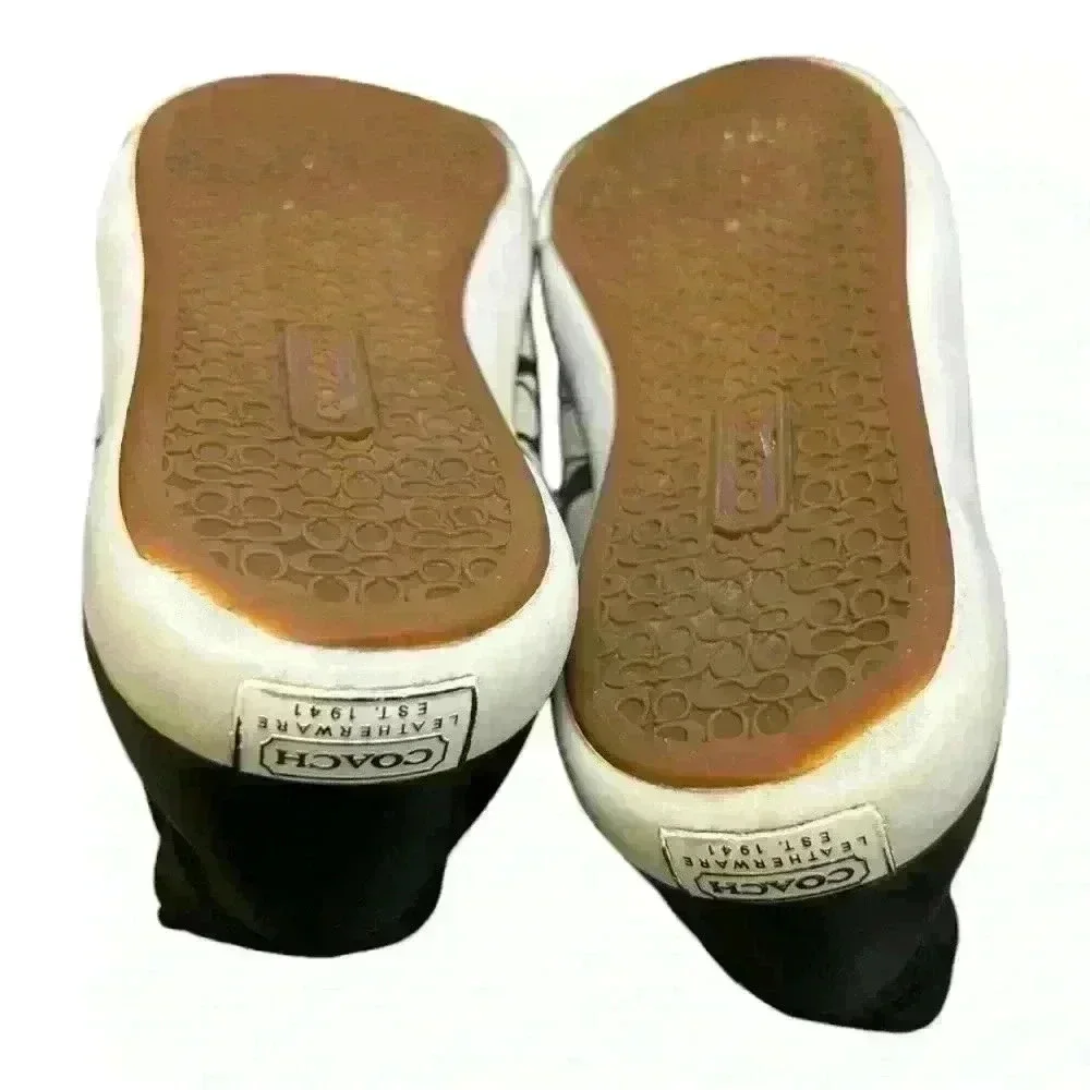 COACH Barrett II Monogram Signature C Black Gray Sneaker Size 7.5W Grey low top - Picture 10 of 13